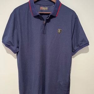 Scuderia Ferrari Navy Blue Polo XL